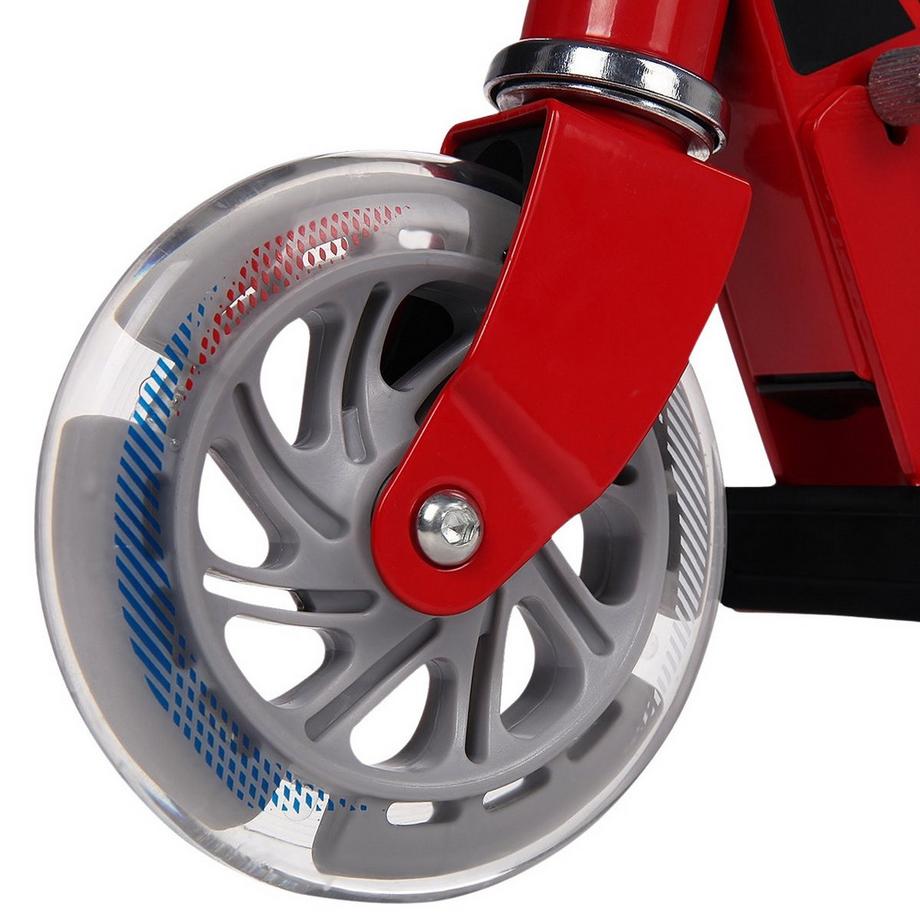 Northio  Scooter Roller Tretroller Kinderroller Cityroller klappbar bis 70KG-rot 