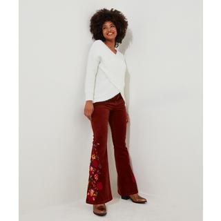 Joe Browns  Pantalon Velours Côtelé Brodé 