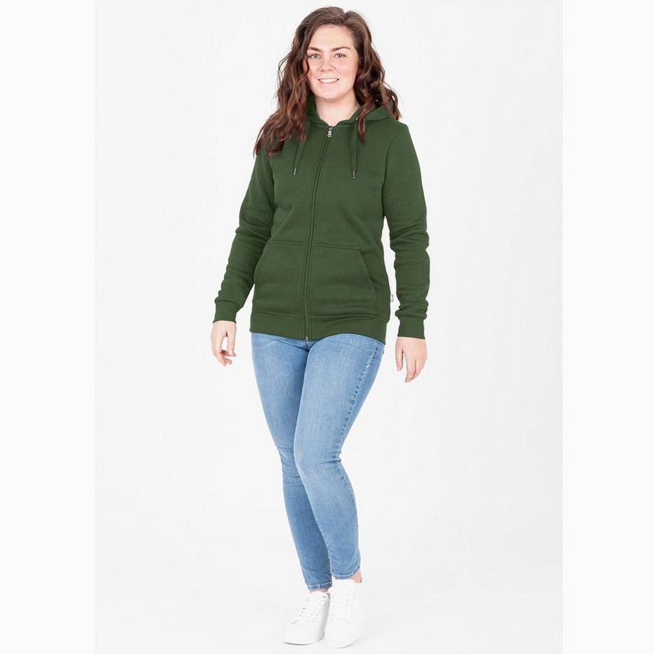 Jako Organic Full Zip Hoodie  