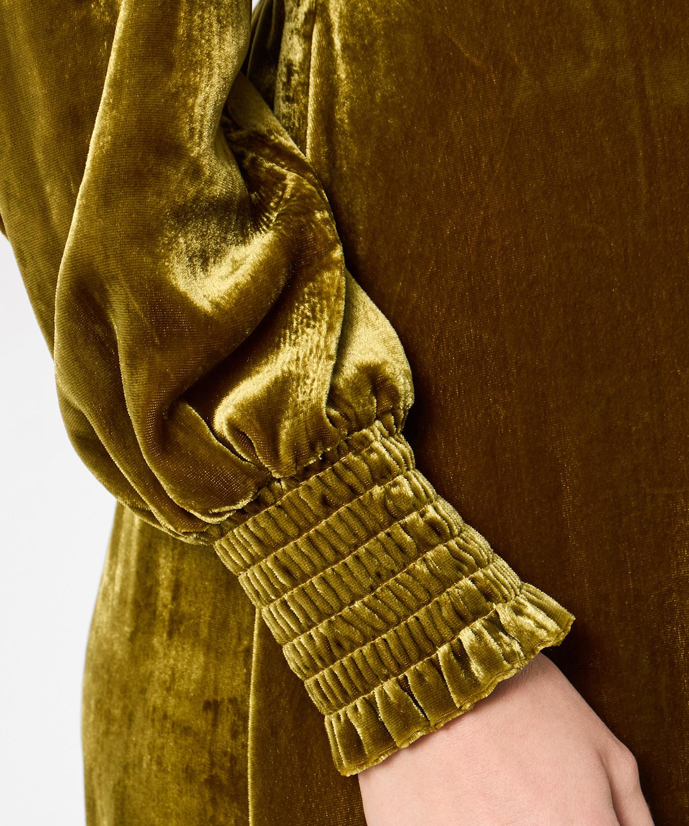 Joe Browns Abito boho in velluto con nappe al collo  