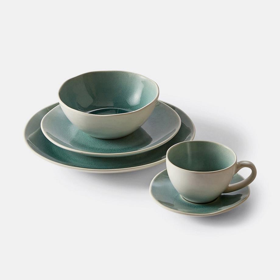 La Redoute Intérieurs Lot 4 bols grès craquelé  