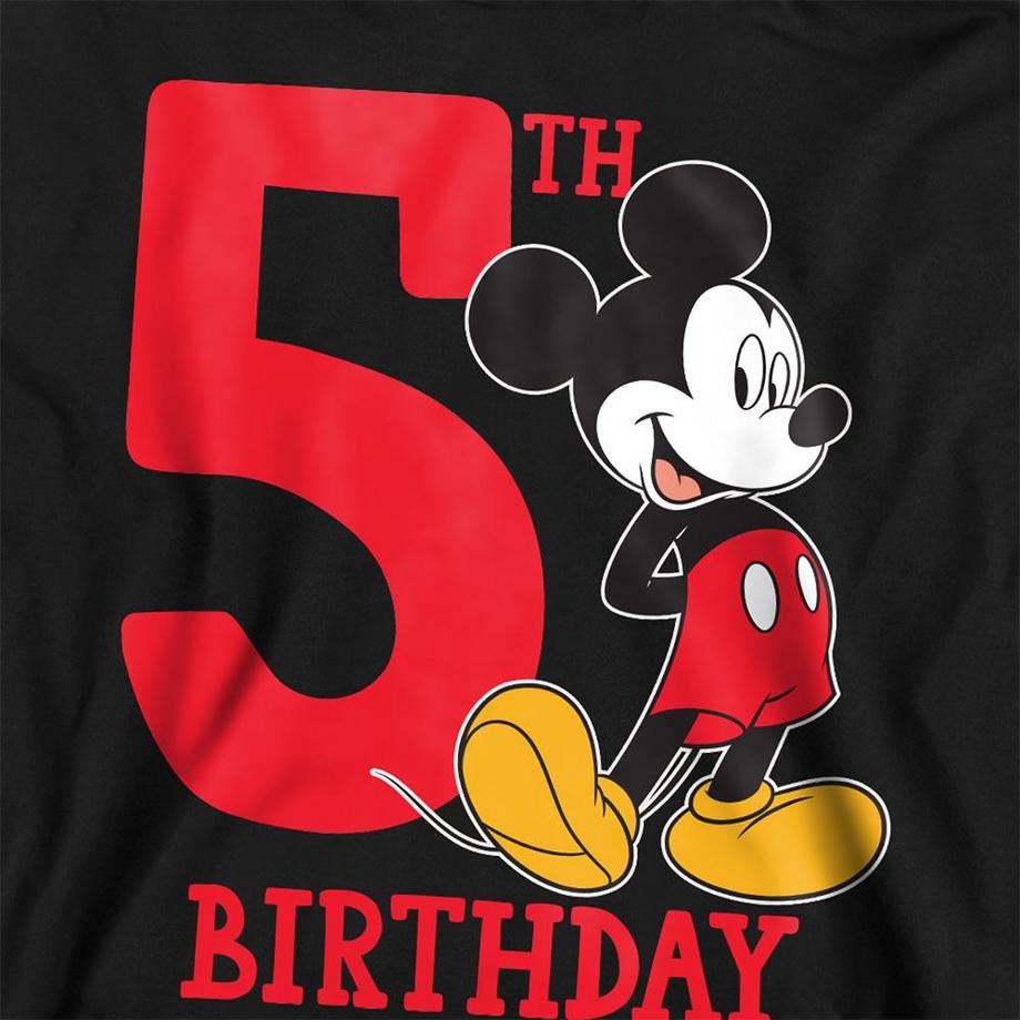 Disney  Sweat À Capuche 5ème Anniversaire Motif Mickey Mouse 