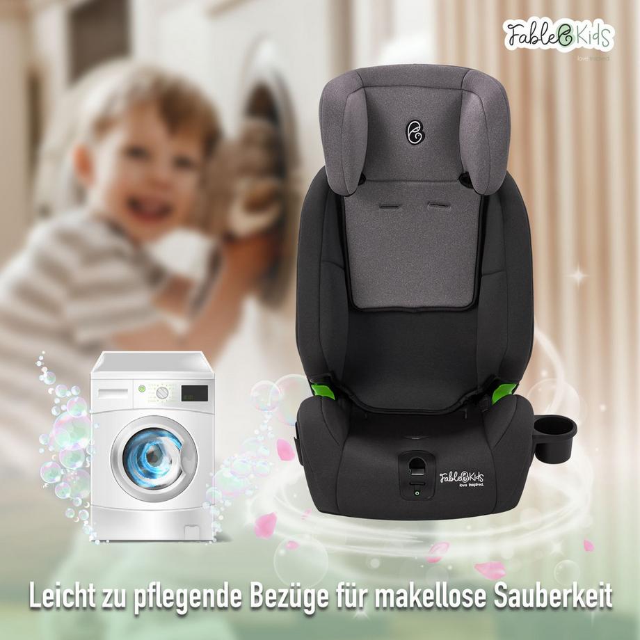 FableKids  Siège auto Siège auto i-Size pour enfants avec Isofix 76-150 cm ECE 