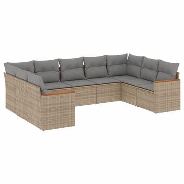 Garten sofagarnitur poly-rattan