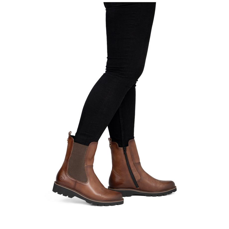 Remonte Chelsea Boot mit kräftiger Sohle  