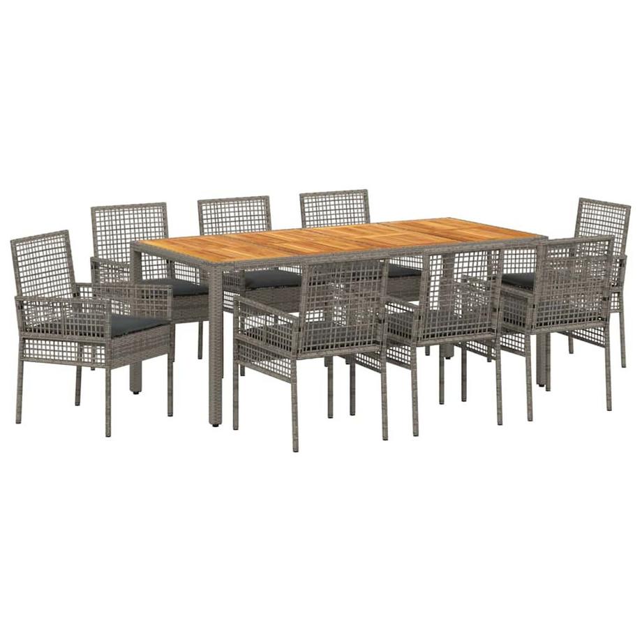 Garten-essbereich poly-rattan