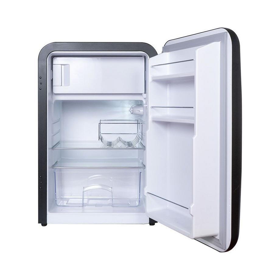 Kibernetik Retro Kühlschrank KSG92 schwarz  