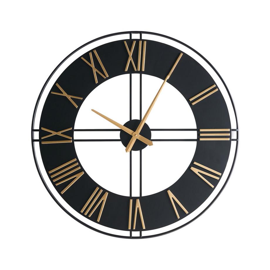 Beliani Orologio da parete en Ferro Industriale PERIGNY  