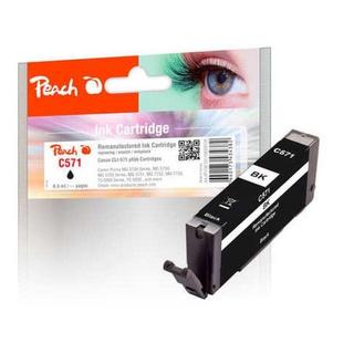 Peach  Tinte Canon PGI-571 Photoblack zu MG5700, 6800, 7700 Serie, 8.5ml 