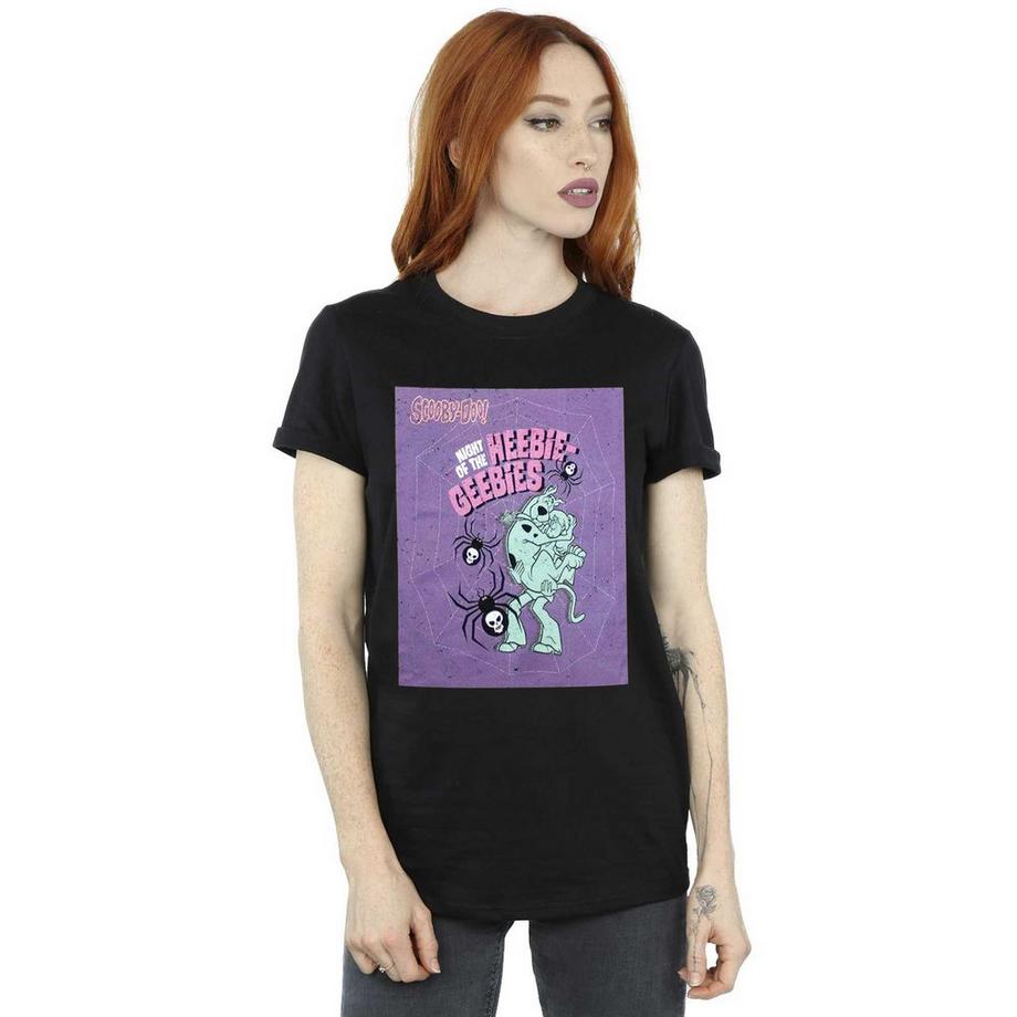 SCOOBY DOO HeebieGeebies T-Shirt Stampa Grafica  