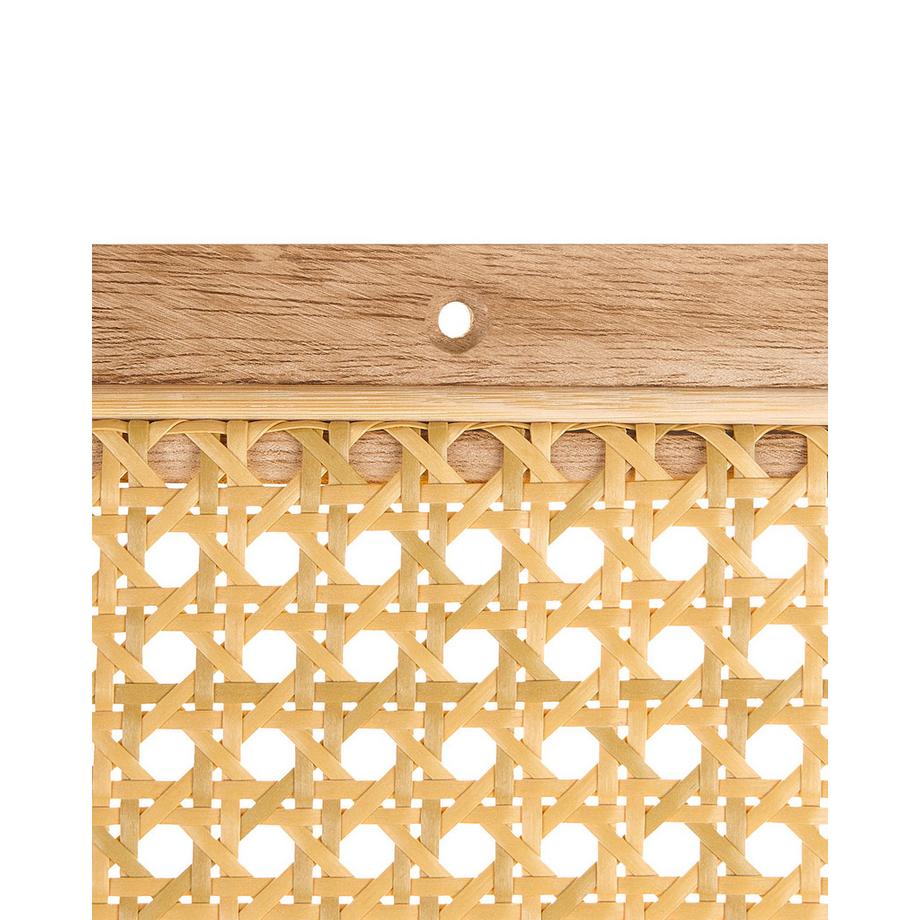 Beliani Étagère à 4 niveaux en Bois de paulownia  ALDER  