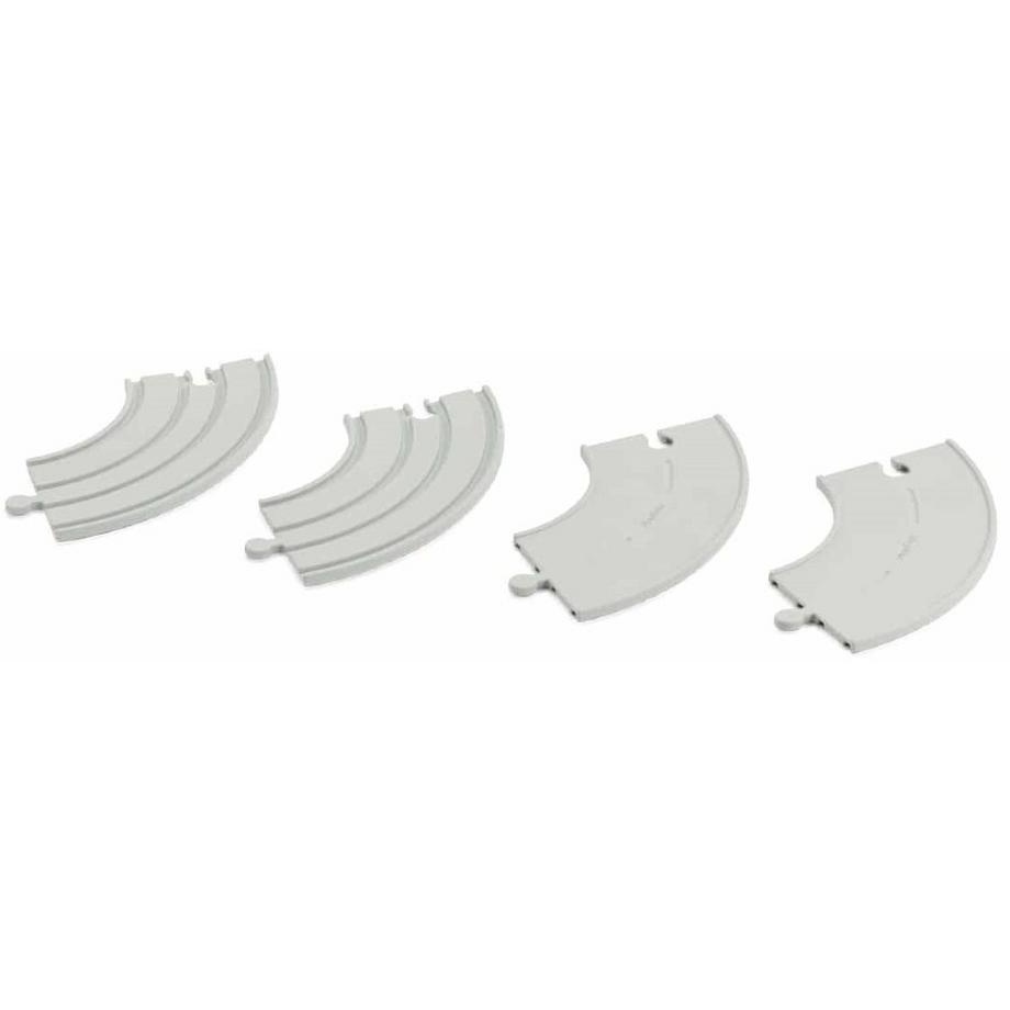 Plantoys  PlanToys Holzspielzeug Gummi Straße & Schiene Erweiterungsgleise Set B 