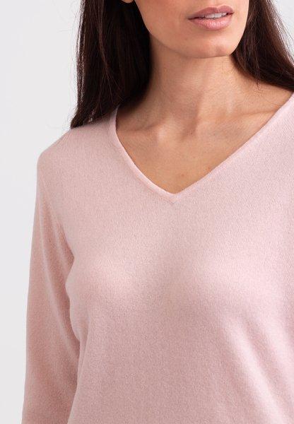 CASH-MERE.CH  Kaschmir V-Ausschnitt Pullover 