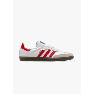 adidas  Samba OG -White Scarlet Red 