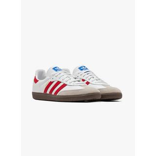 adidas  Samba OG -White Scarlet Red 