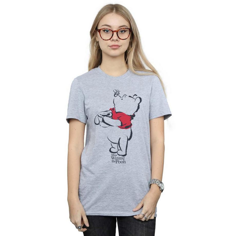Disney Winnie the Pooh T-Shirt Stampata  