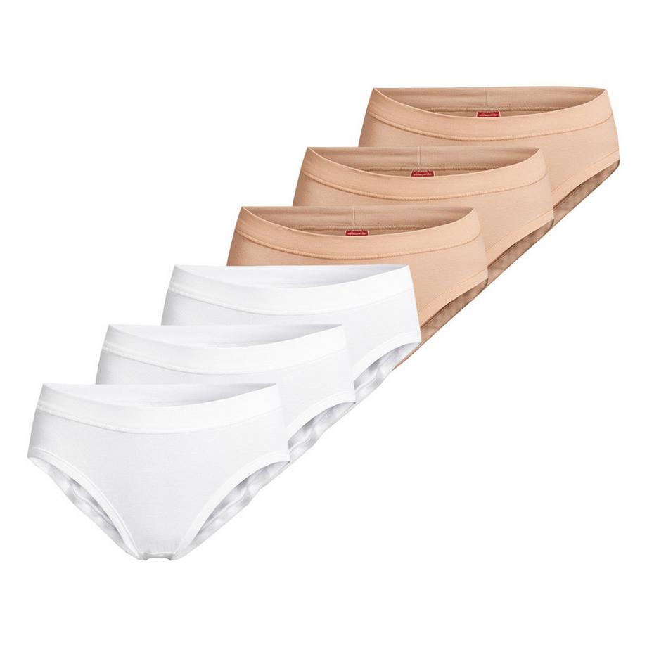 Feinripp lot de 6  - culottes taille basse