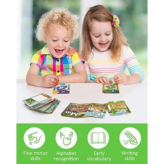 Activity-board  Alphabet Wasser Färbung Karten, Aqua Painting Doddle Flashcards, Zeichnung 26 Buchstaben ABC Worte, pädagogische Lernspielzeug 