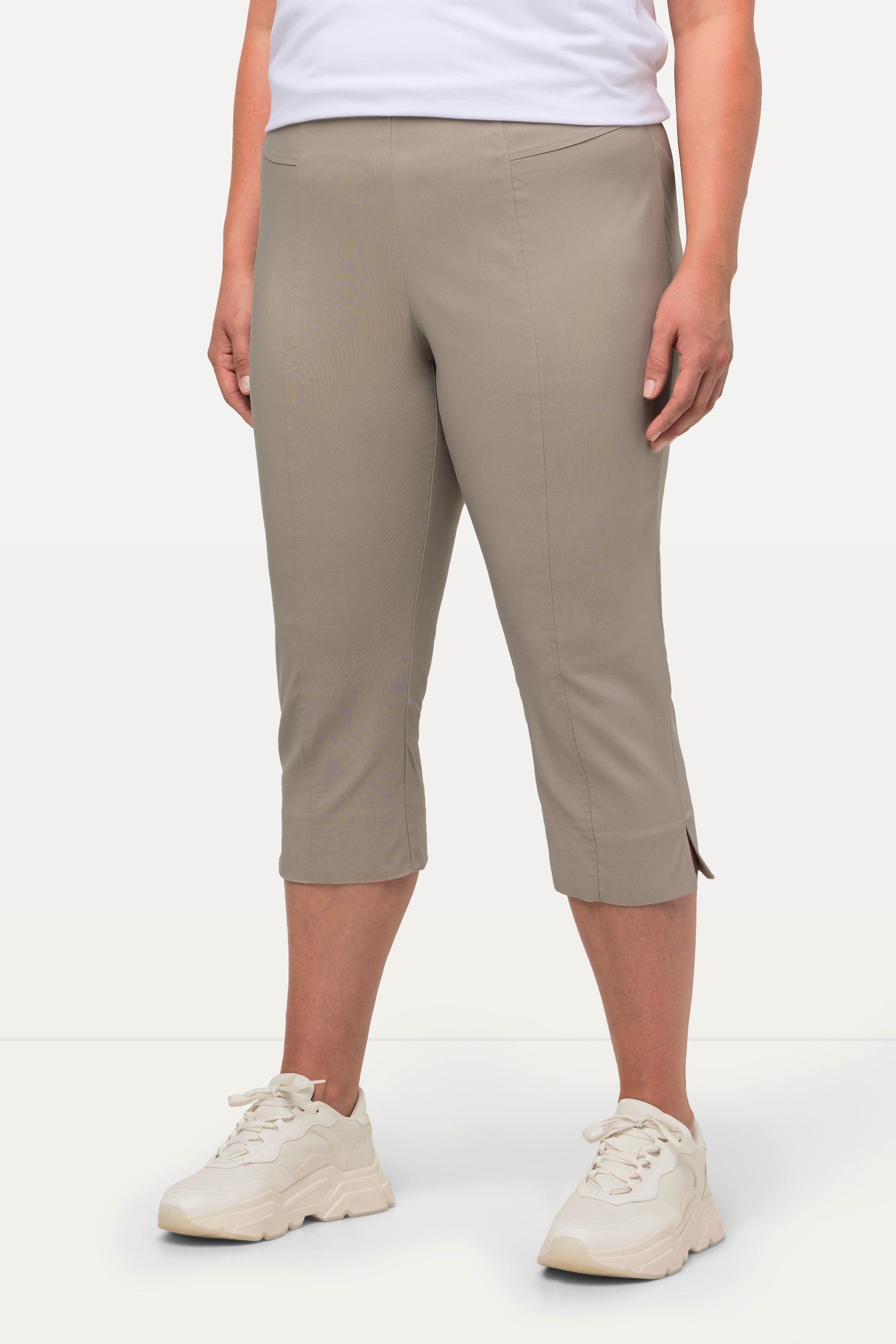 Ulla Popken Corsaire Bengaline Très Extensible Taille Élastique  