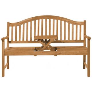 Beliani Banc de jardin en Acacia Traditionnel HILO  