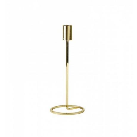 VILLA COLLECTION Kerzenhalter (10 cm, 1 Stück, Gold)  