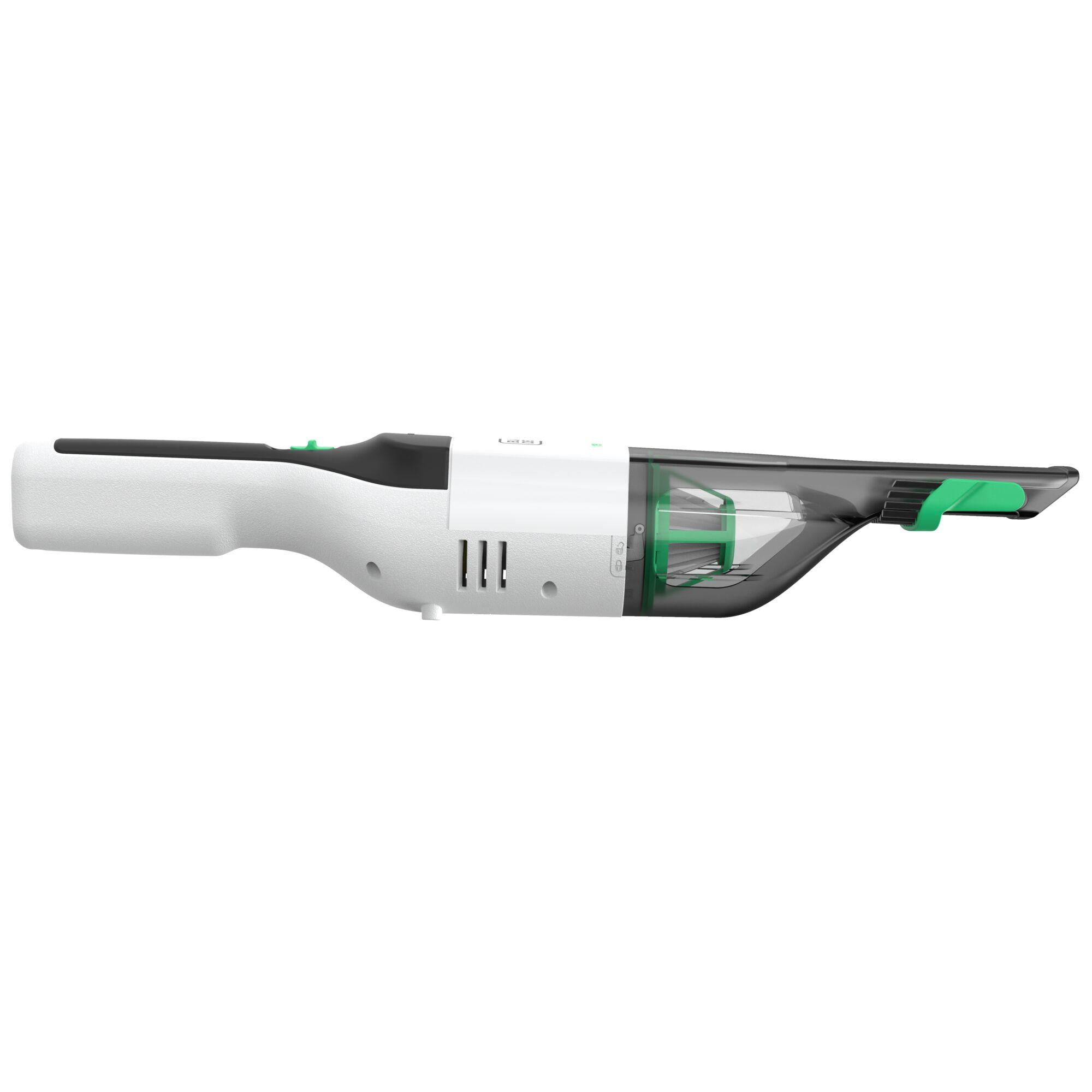 BLACK+DECKER Black & Decker REVHV8C-QW aspirapolvere senza filo Nero, Bianco Senza sacchetto  