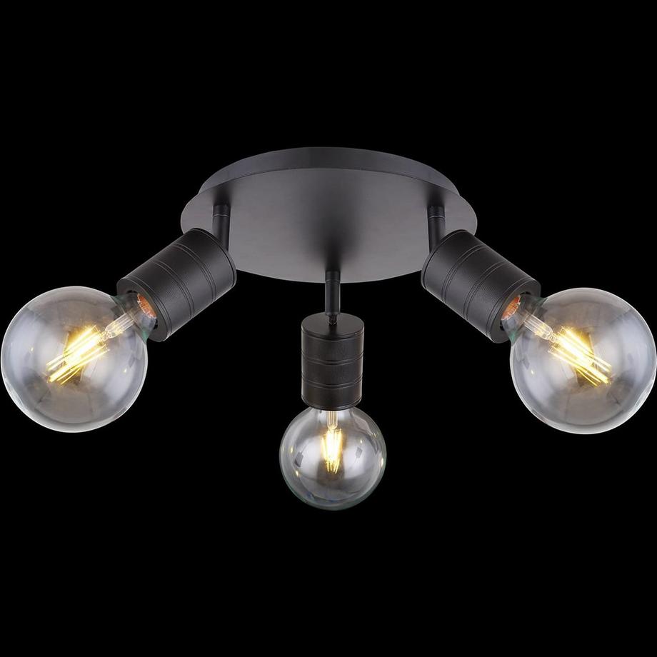 mutoni Strahler Hermine Metall  3xE27  