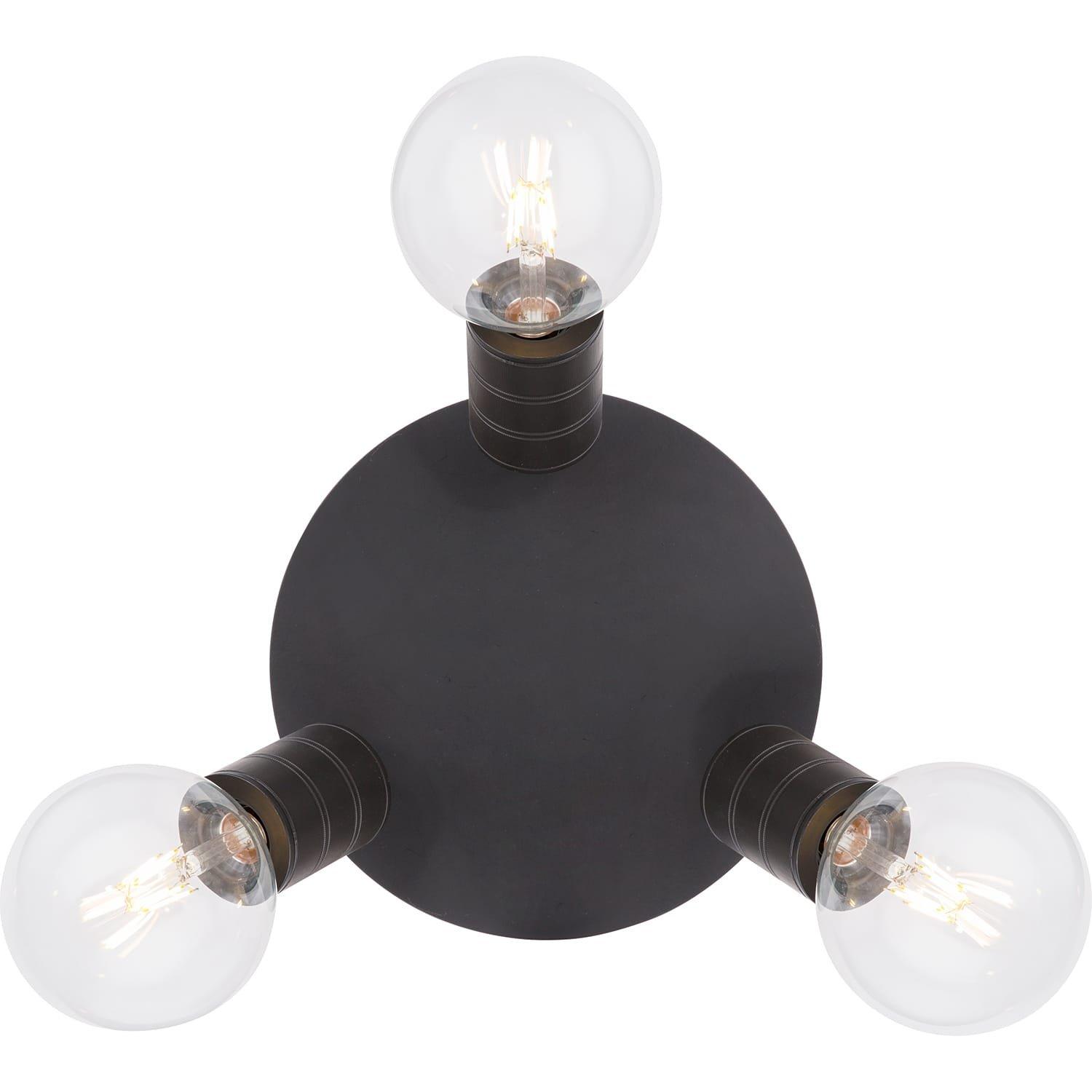 mutoni Strahler Hermine Metall  3xE27  