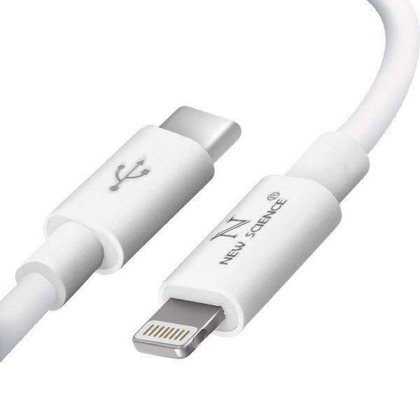 Avizar  Cavo da USB-C a Lightning 20W Bianco 