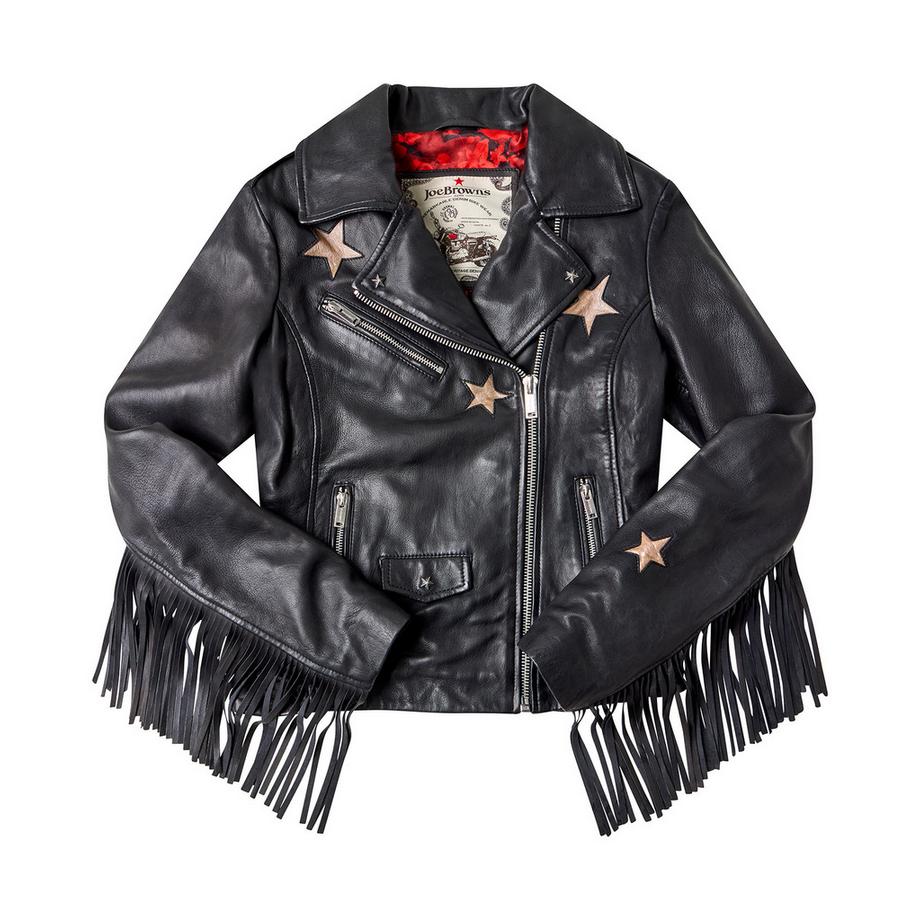 Joe Browns Blouson motard en cuir audacieux  