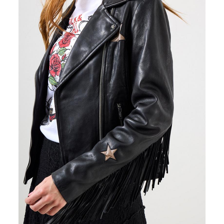 Joe Browns Blouson motard en cuir audacieux  