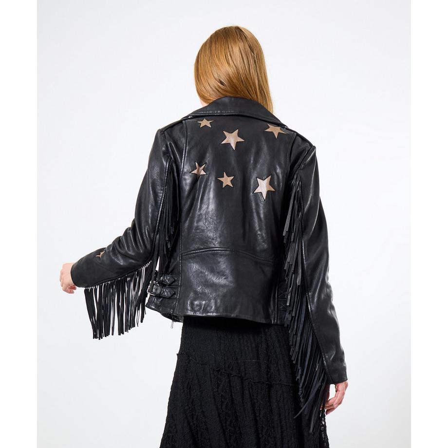 Joe Browns Blouson motard en cuir audacieux  
