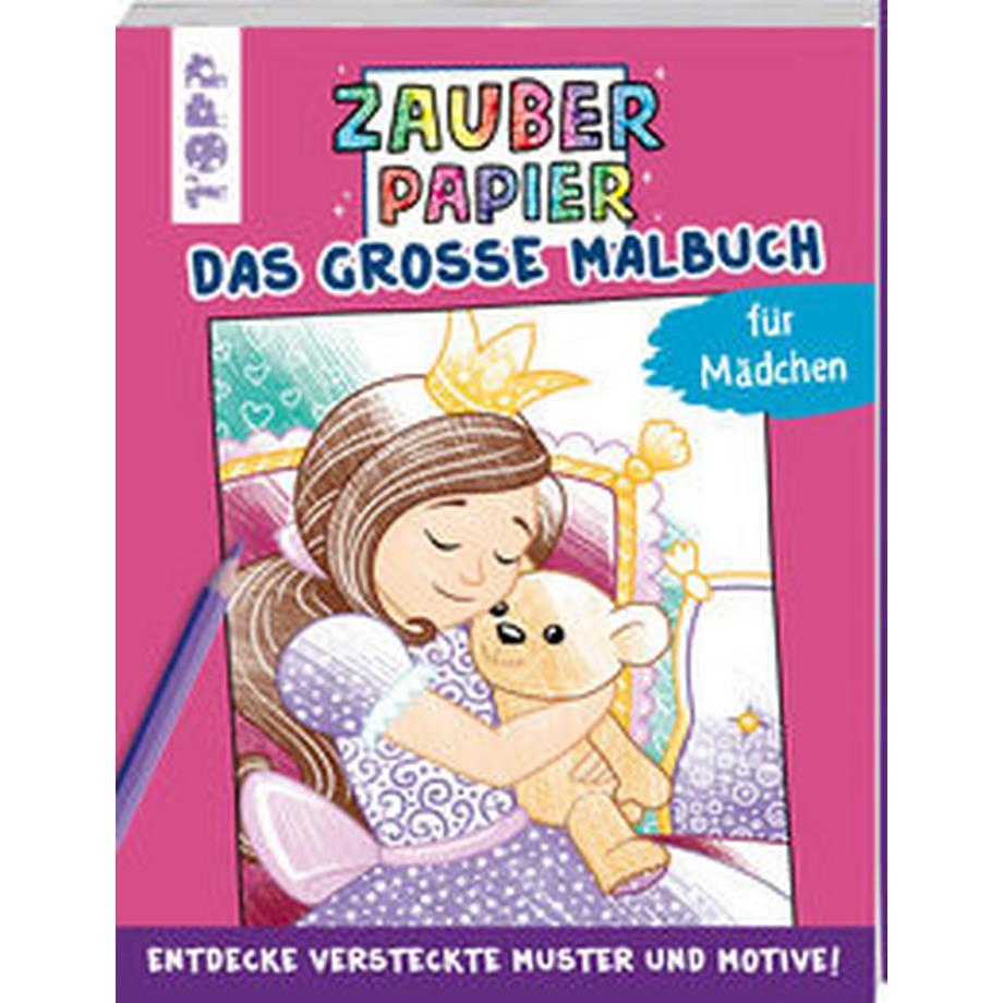 Frech  Zauberpapier - Das große Malbuch - für Mädchen 