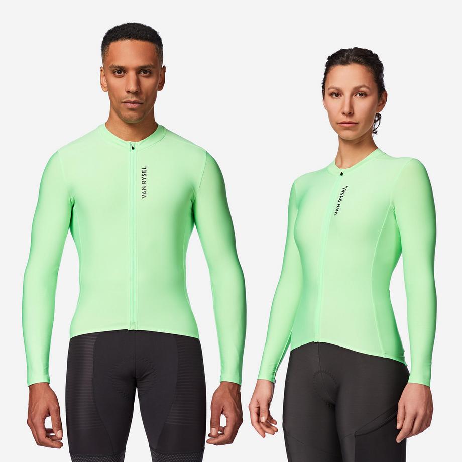 Maillot cycliste manches longues unisexe