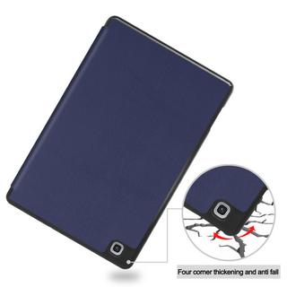 Cover-Discount  Galaxy Tab S6 Lite - Tri-fold Smart Case en cuir 