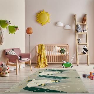 Northio Faltbare Spielmatte mit Tiermotiven  