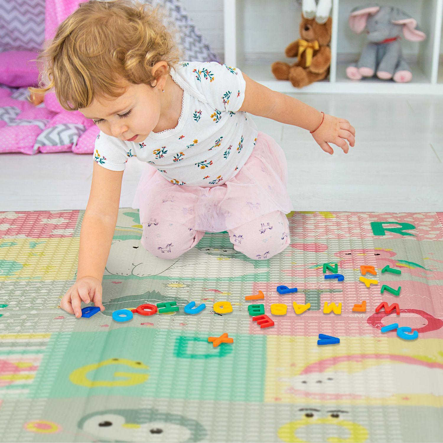 Northio Faltbare Spielmatte mit Tiermotiven  