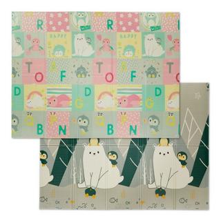 Northio Faltbare Spielmatte mit Tiermotiven  