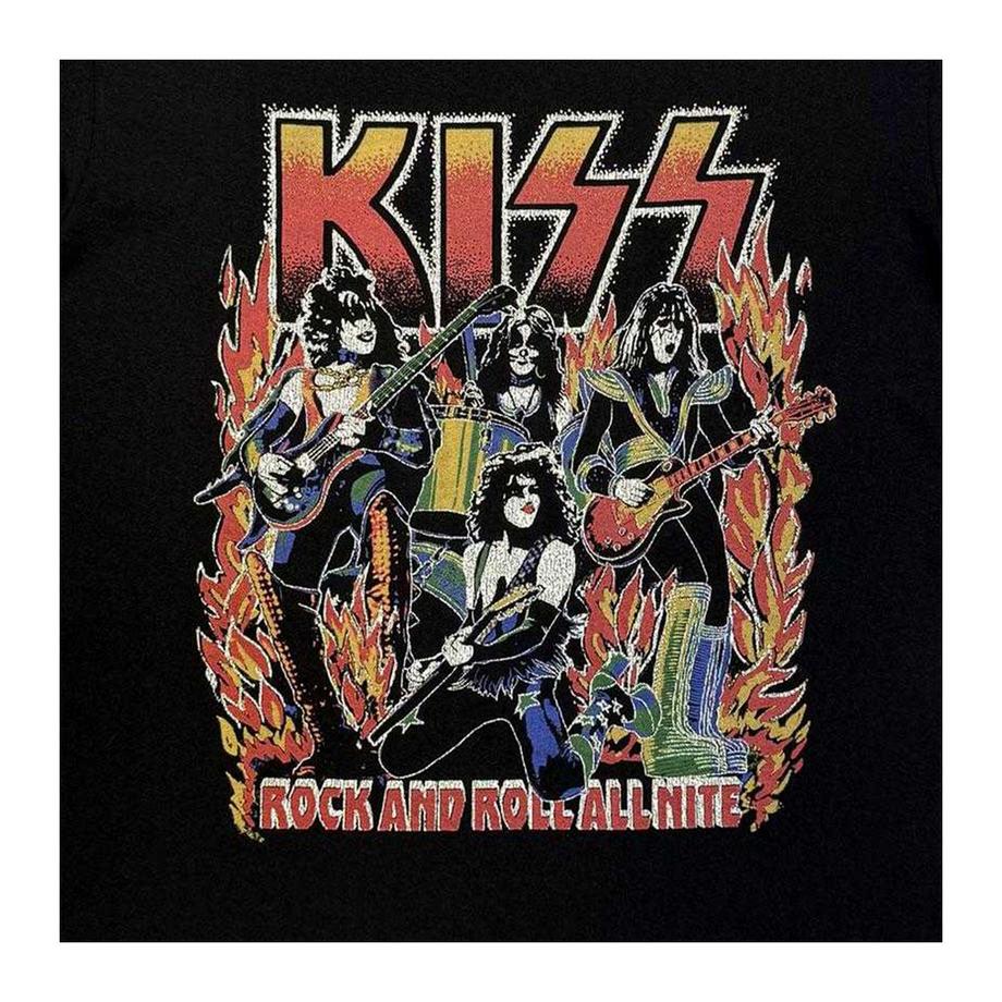 KISS T-Shirt Rock And Roll All Nite  