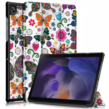 Galaxy Tab A8 10.5 - Tri-fold Smart Case Schmetterlinge