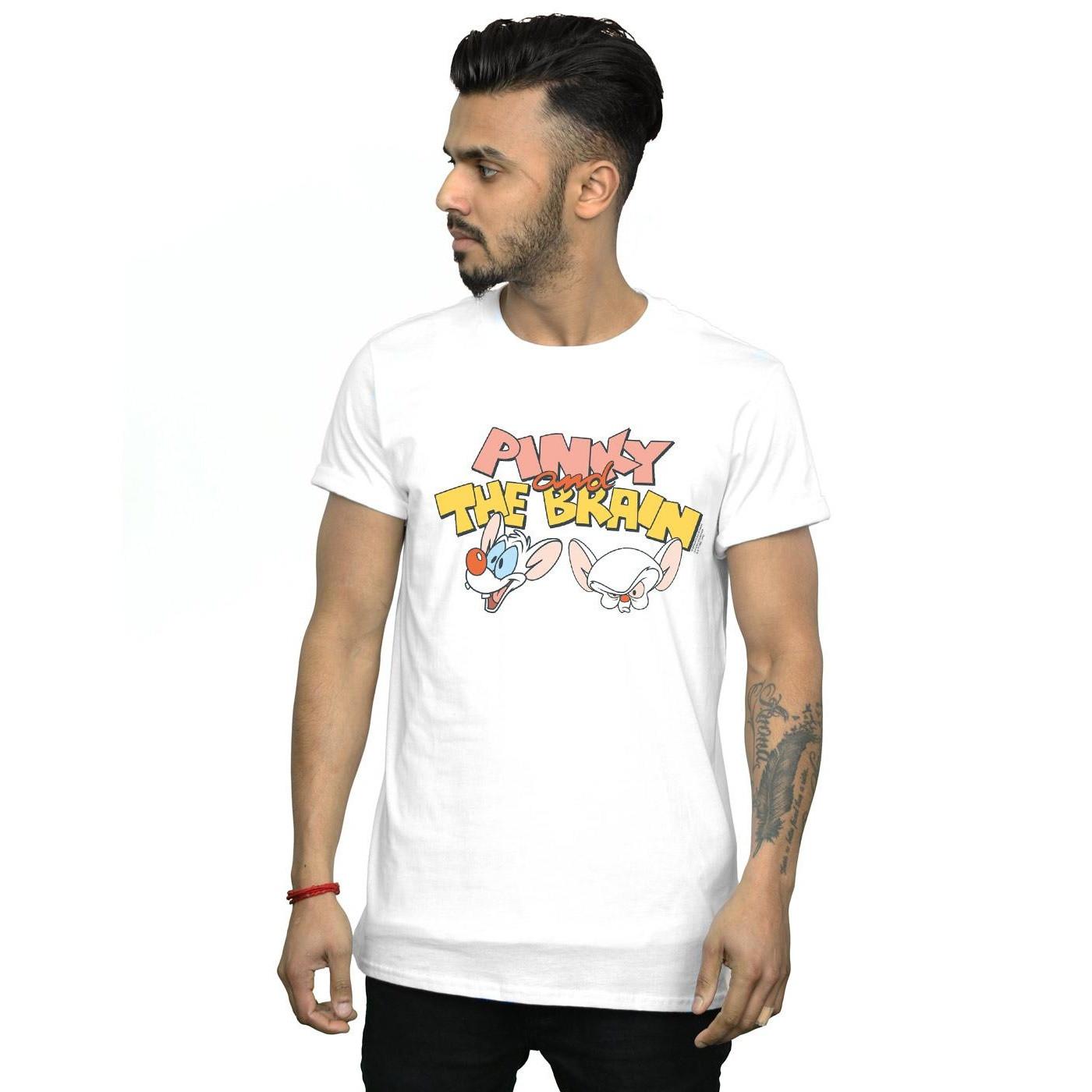 Animaniacs Pinky and The Brain Kurzarm T-Shirt  