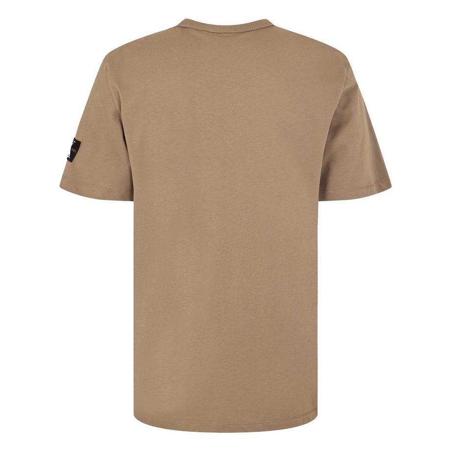 Calvin Klein  Maglietta Regolare Distintivo Girocollo 