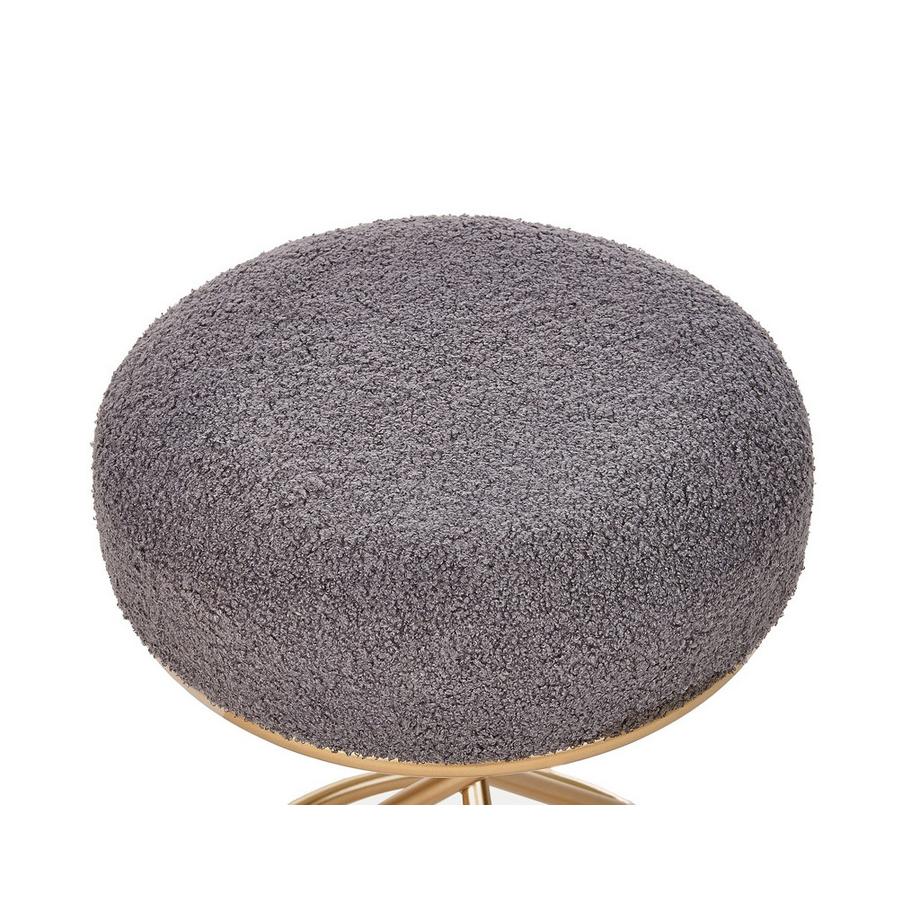 Beliani Repose-pied en Bouclé  PRESHO  