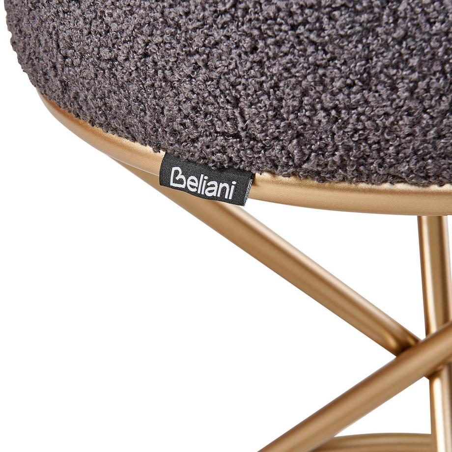 Beliani Repose-pied en Bouclé  PRESHO  