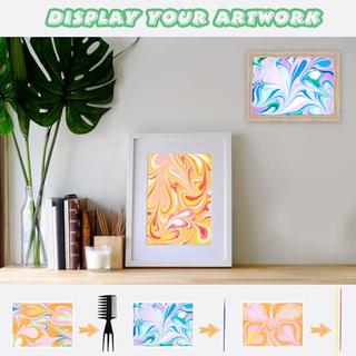 Activity-board  Marmorierfarbe, Bastelset Kinder-Aquarellfarben-Set 