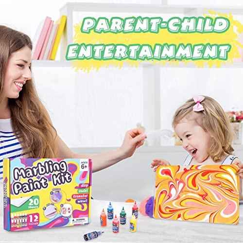 Activity-board  Marmorierfarbe, Bastelset Kinder-Aquarellfarben-Set 