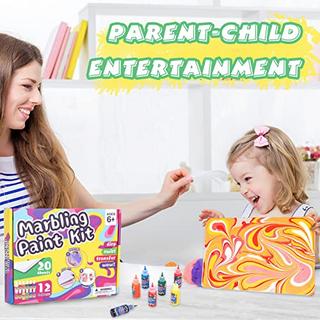 Activity-board  Marmorierfarbe, Bastelset Kinder-Aquarellfarben-Set 