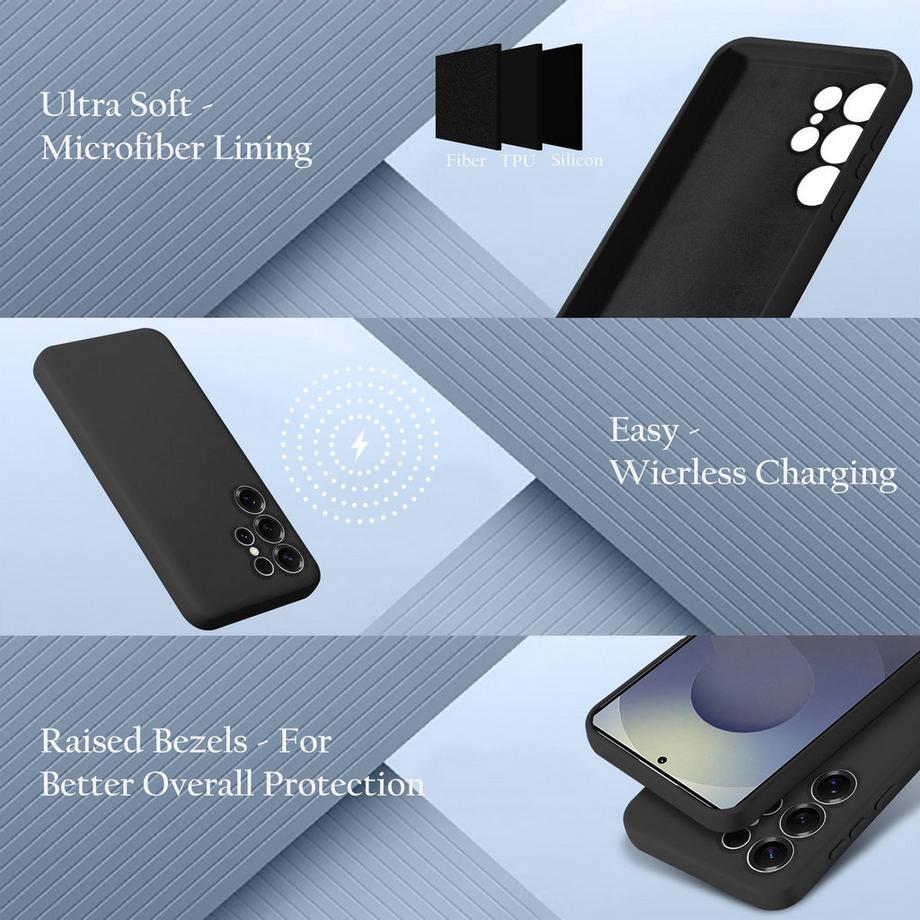 Cadorabo  Samsung Galaxy S25 Ultra Hülle im Liquid Case Design 