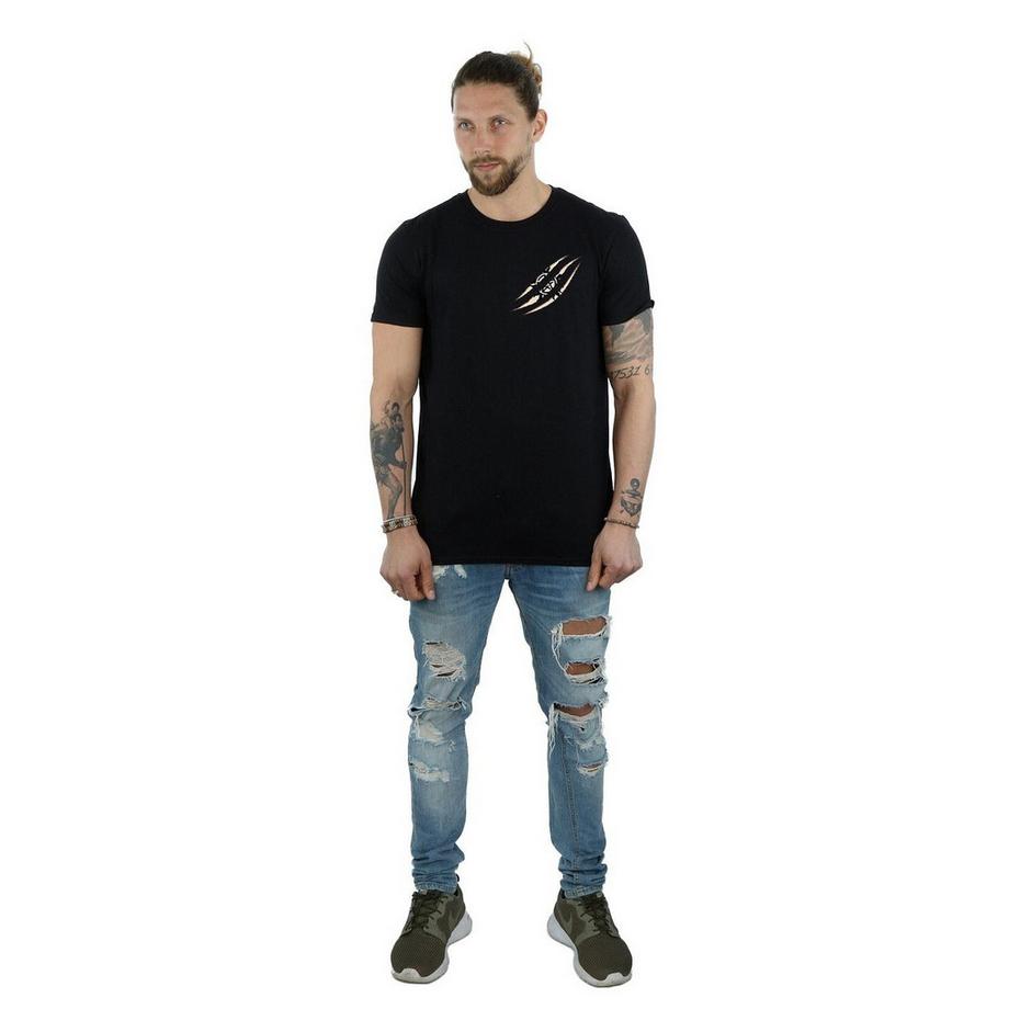 Supernatural T-Shirt avec Imprimé Griffe  