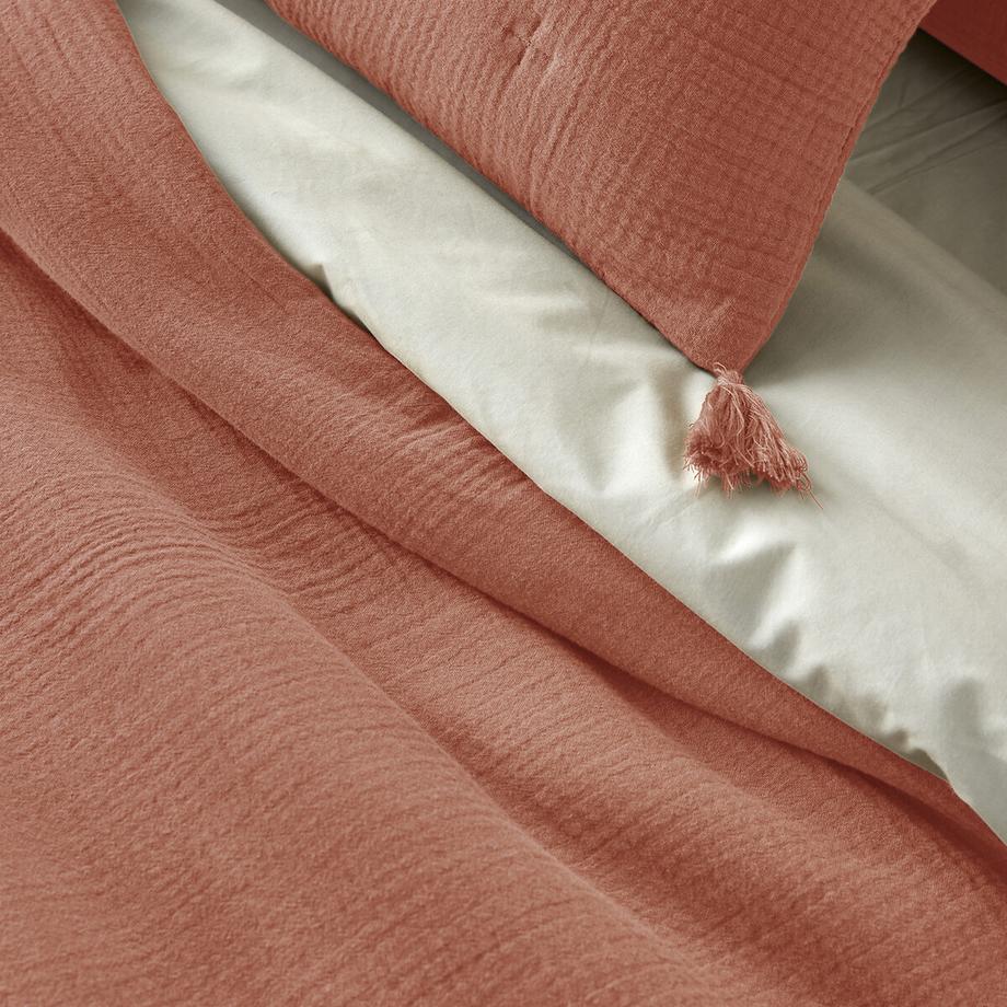 La Redoute Intérieurs  Edredon matelassé gaze de coton 